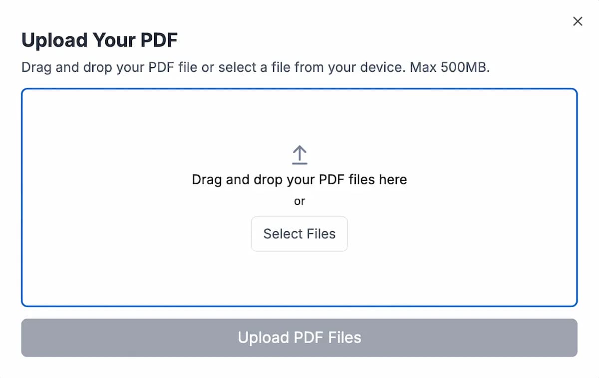 Uploading a PDF to the Glasp library