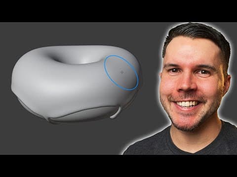 Beginner Blender 4.0 Tutorial - Part 4: Sculpting thumbnail