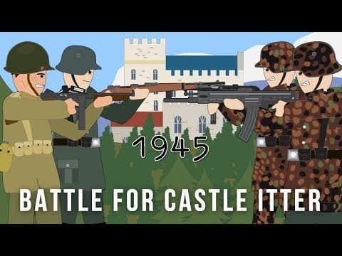 The US Army & German Wehrmacht VS Waffen SS - Battle for Castle Itter 1945 thumbnail
