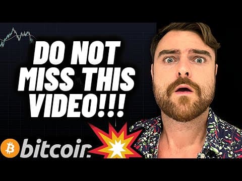 ⚠️ BITCOIN ⚠️ (BTC WILL CRASH 50% IF THIS HAPPENS!!!!!) thumbnail