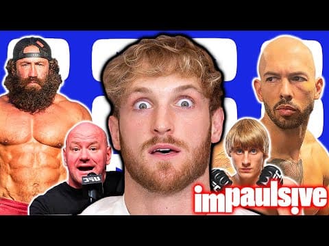 Logan Paul Praises Andrew Tate, Slams Liver King For Lying, Warns Paddy The Baddy - IMPAULSIVE #356 thumbnail