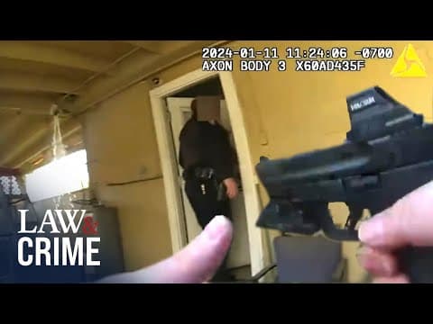 Bodycam: Phoenix Cops Stunned When Armed Man Answers Door in Welfare Check thumbnail