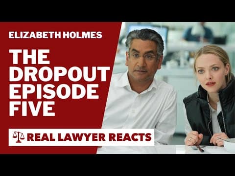Lawyer Reacts: The Dropout Episode 5 thumbnail