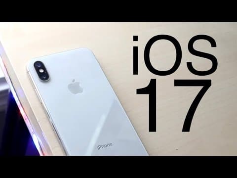 Could The iPhone X Still Get iOS 17? thumbnail