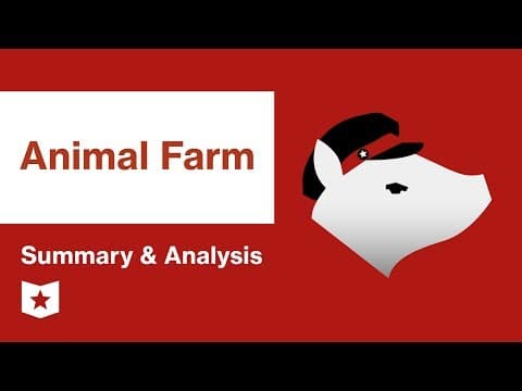 Animal Farm | Summary & Analysis | George Orwell thumbnail