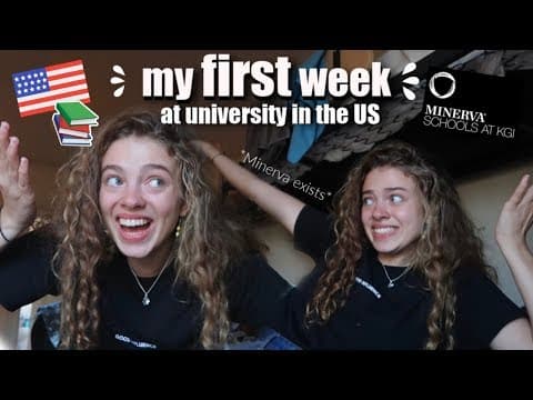 My FIRST WEEK at US University!! British Gal Moves to San Francisco Minerva Vlog 🌎 thumbnail