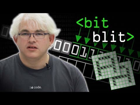 Bit Blit Algorithm (Amiga Blitter Chip) - Computerphile thumbnail