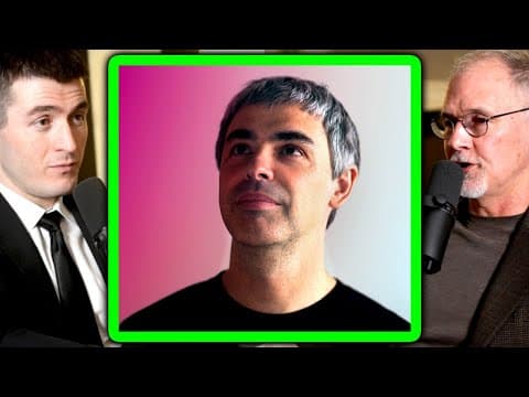 Larry Page's vision for future of robotics | Robert Playter and Lex Fridman thumbnail