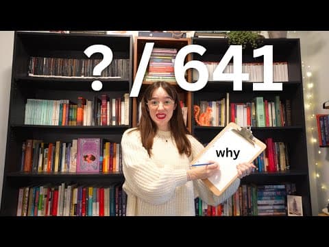 how many unread books do I own? my entire physical tbr thumbnail
