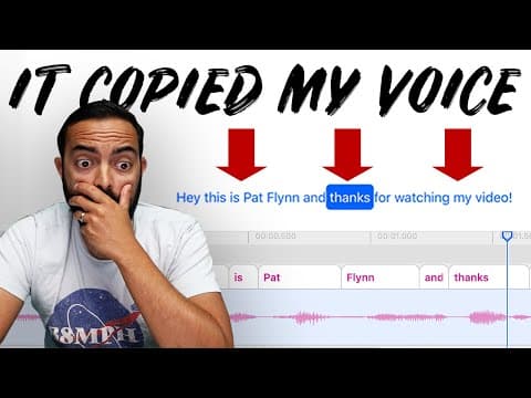 This Audio Editing Tool "Deep Faked" My Voice  👀 (Actually Useful or SCARY?) thumbnail