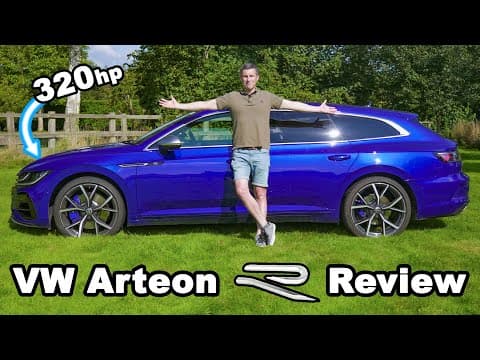 VW Arteon R Shooting Brake review - better than a BMW M340i? thumbnail