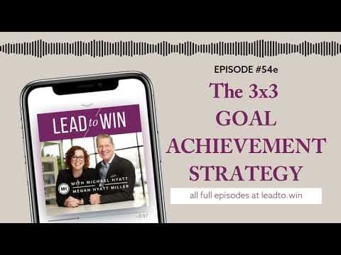 How to Achieve Goals with the 3x3 Strategy thumbnail