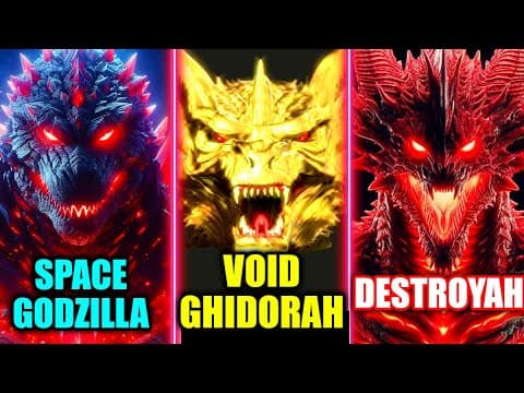 Top 20 Most Powerful Godzilla Villains Who Can Shatter An Entire Planet For Fun - Explored thumbnail