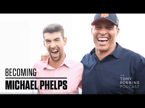 Michael Phelps and Tony Robbins discuss the road to greatness thumbnail