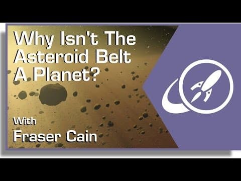 Why Isn't the Asteroid Belt a Planet? thumbnail
