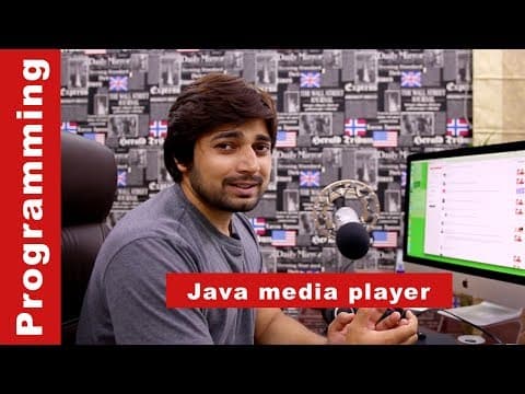 creating a video player in java at 4 in morning thumbnail