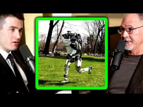 How Atlas humanoid robot runs | Robert Playter and Lex Fridman thumbnail
