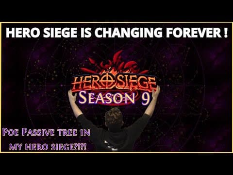 Passive Skill Tree is Coming to Hero Siege Season 9?! | Early Overview & Initial Impressions thumbnail