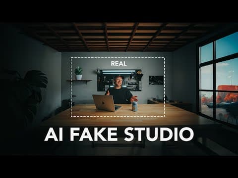 Make FAKE Sets With This AI Tool For VIDEO thumbnail