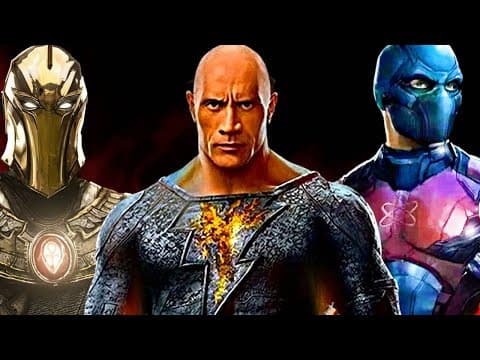 8 (Every) New DC Characters Appearing In Black Adam (2022) – Backstories Explored thumbnail