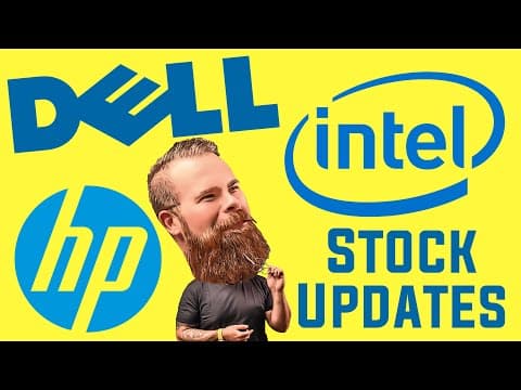 3 TECH STOCKS TO BUY NOW? | Dell, HP, Intel Stock Analysis | INTC Stock | HP Stock Analysis thumbnail