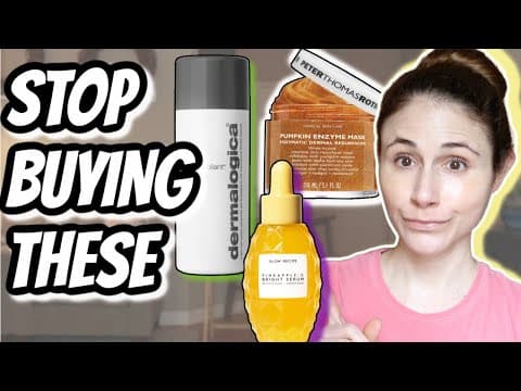 STOP BUYING THESE SKIN CARE PRODUCTS & WHAT TO BUY INSTEAD | DR DRAY thumbnail