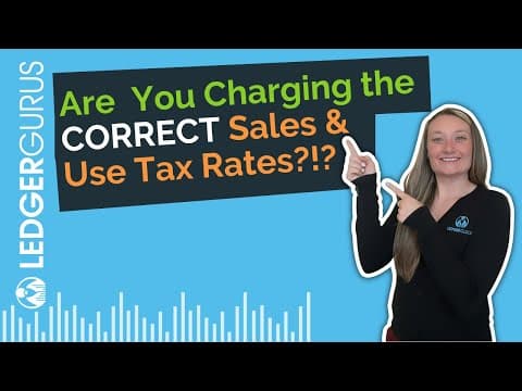 How to Look Up the Correct Sales & Use Tax Rates thumbnail