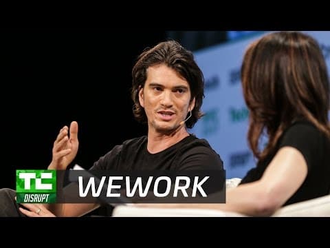 Optimizing space itself with WeWork's Adam Neumann | Disrupt NY 2017 thumbnail
