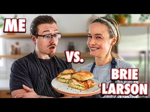 Cooking Challenge Against Brie Larson (Captain Marvel) thumbnail