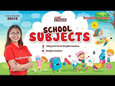 How to Teach Kids English Vocabulary: School Subjects thumbnail