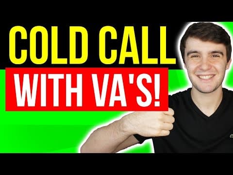 How to Use VA's for Cold Calling | Wholesaling Real Estate thumbnail
