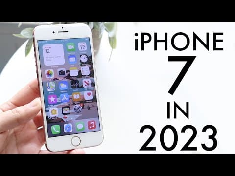 iPhone 7 In 2023! (Still Worth It?) (Review) thumbnail