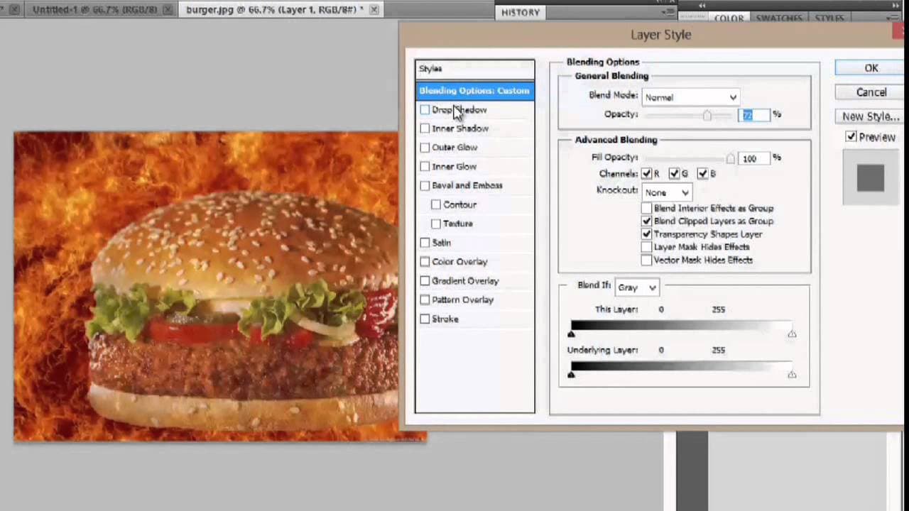 YouTube video player