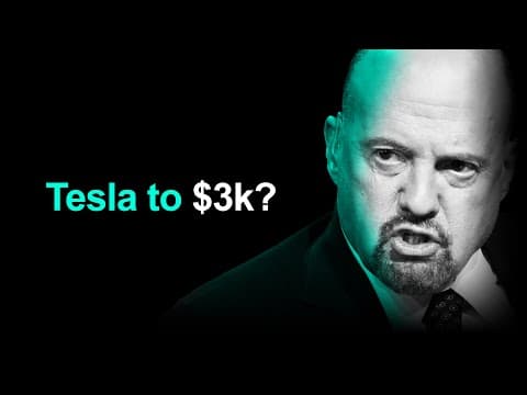 Jim Cramer On Ark's $3,000 Tesla Stock Price Target thumbnail