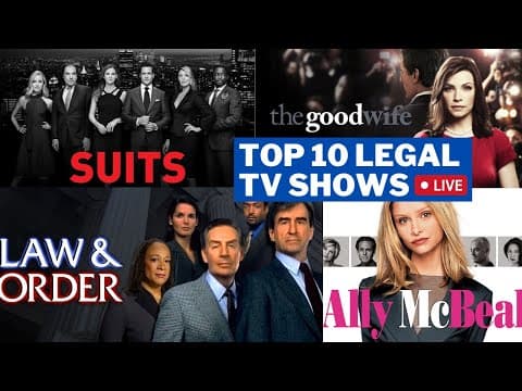 LIVE: LIVE Members Chat: My Top 10 Legal TV Shows of All Time thumbnail