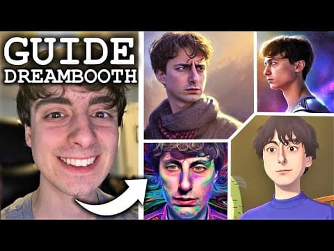 EASY Dreambooth AI Tutorial - Simple Training for Stable Diffusion Without Coding thumbnail
