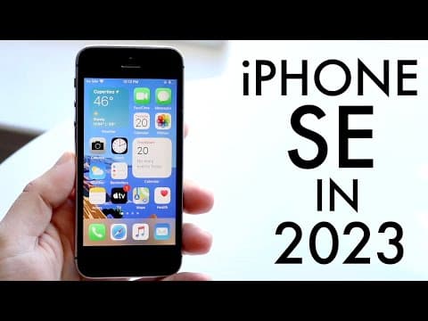 iPhone SE In 2023! (Still Worth It?) (Review) thumbnail