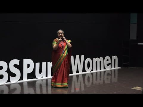 Redefining Success: Empowering Lives, Service and Sacrifice | Sumedha Chithade | TEDxIBS Pune Women thumbnail