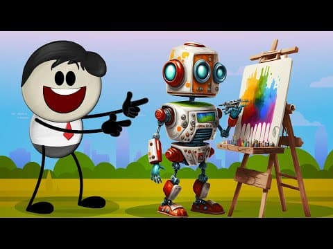 What if Everyone started using AI? + more videos | #aumsum #kids #science #education #whatif thumbnail
