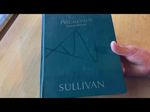 Precalculus Book for Self-Study thumbnail