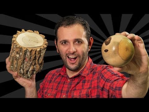 Fizemos a BOLA DE MADEIRA perfeita! thumbnail