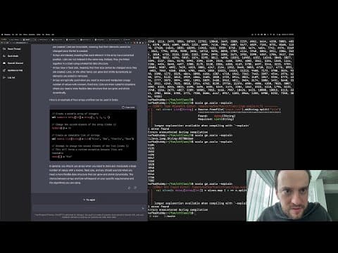 George Hotz | Programming | advent of scala | Advent of Code | Scala | ChatGPT | Twitter | Part 1 thumbnail