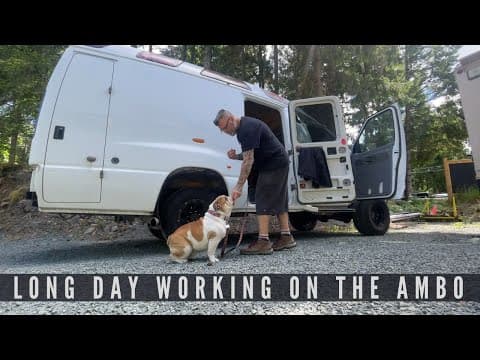 DOING A VAN BUILD IS HARD WORK | Roadside Chat About Anything VAN LIFE thumbnail