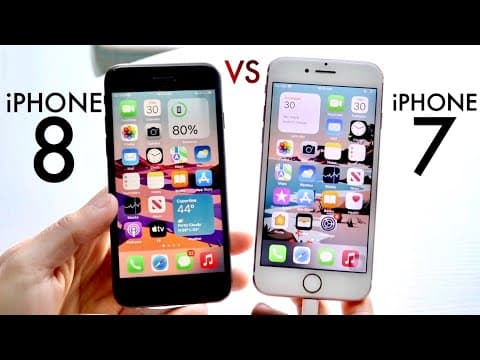 iPhone 8 Vs iPhone 7 In 2024! (Comparison) (Review) thumbnail