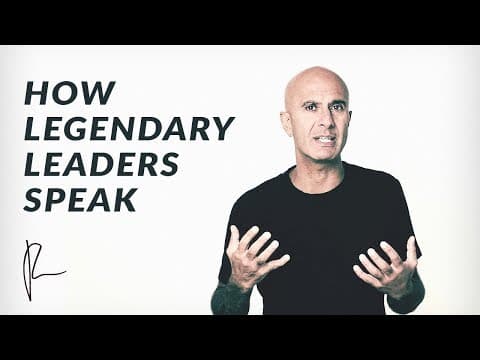 How Legendary Leaders Speak | Robin Sharma thumbnail