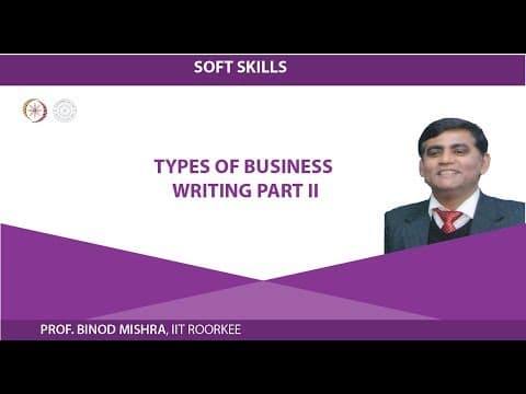 Types of Business Writing - Part II thumbnail
