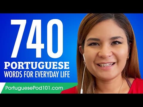 Como Aprender Vocabulário Básico em Português? thumbnail