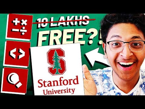 Stanford JUST Launched 6 FREE Courses with Certificates!🔥 Free Online Courses! thumbnail