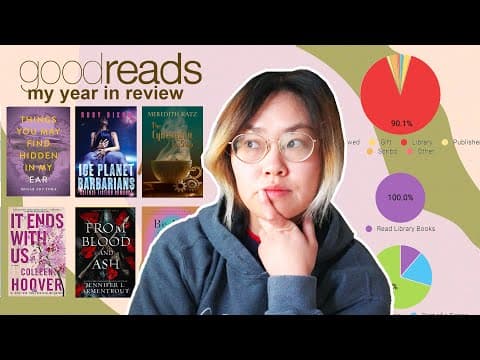 My 2023 was a flop but at least I read 71 books 🤷‍♀️ My year in review, bookish & personal thumbnail