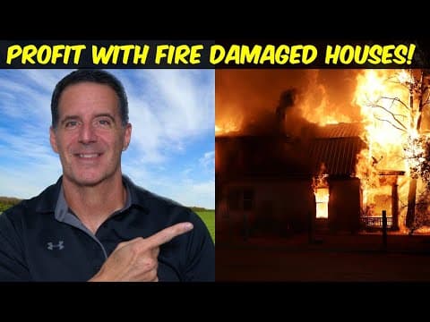 🔥 How to Wholesale Fire Damage Properties🔥 (Step-by-Step) thumbnail